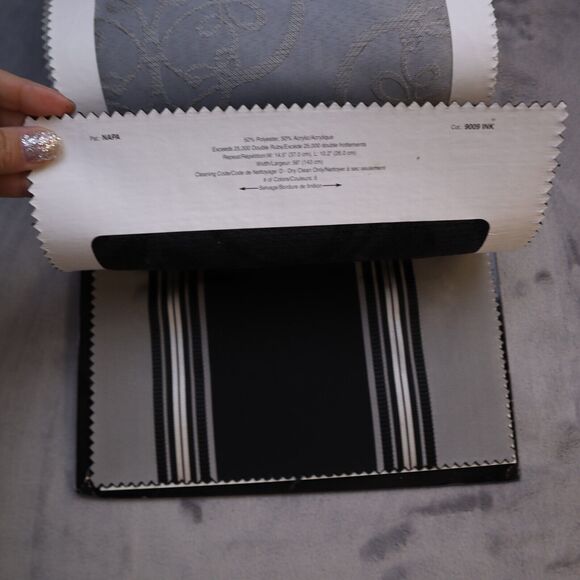 J. Ennis Glamor Collection Everyday Multipurpose Color Fabric Sample Craft Craft - Picture 11 of 11